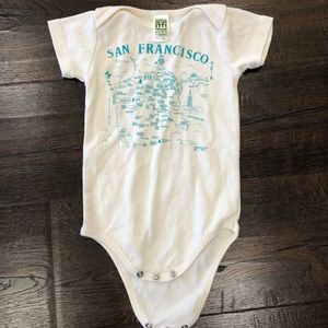 Organic Royal Apparel San Francisco Onesie